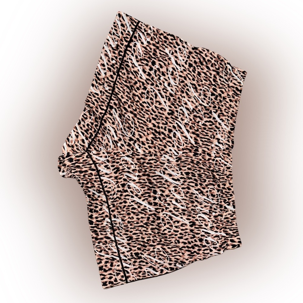 Nwt Victoria’s Secret Leopard Print Script Logo S… - image 7